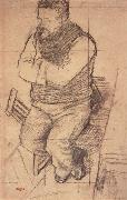 Edgar Degas Study for Diego Martelli oil painting picture wholesale